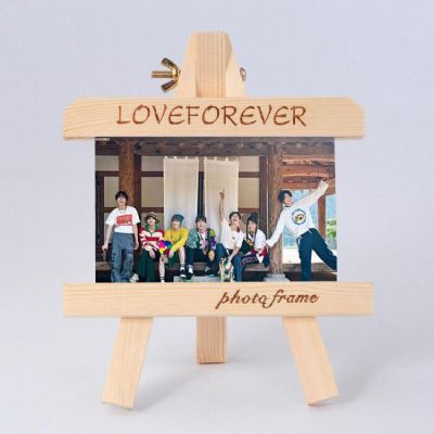 BTS Photo frame easel wooden photo frame 