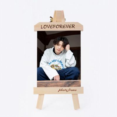 BTS Jung Kook Photo frame easel wooden photo frame