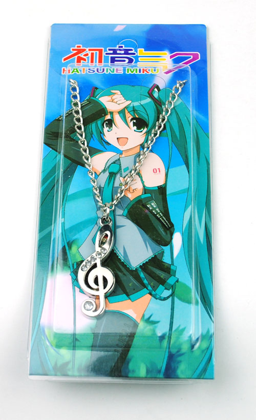 Miku.Hatsune anime necklace