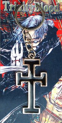 Trinity Blood anime keychain