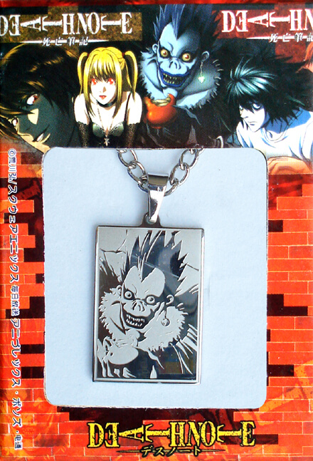 death note anime necklace