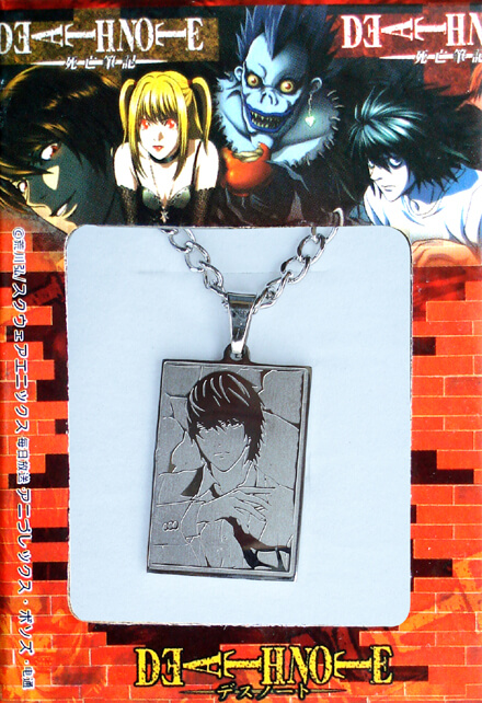 death note anime necklace