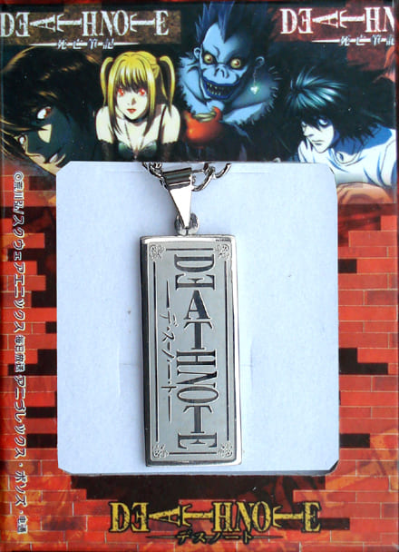 death note anime necklace