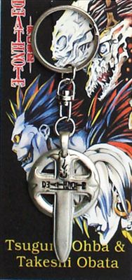 Death note anime keychain