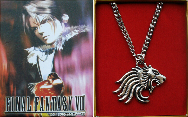 Final Fantasy anime necklace