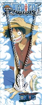 one piece anime necklace