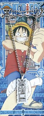 one piece anime necklace