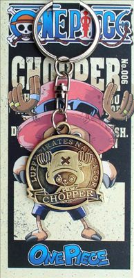 one piece anime keychain