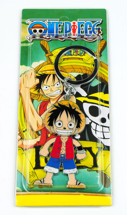 one piece anime keychain