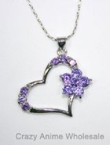 Paradise Kiss necklace(purple)