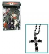 Jigoku Shoujo crossing necklace