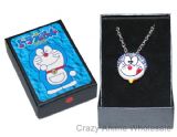 Doraemon brooch necklace(white)