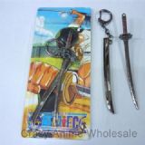 one piece anime keychain