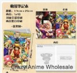 one piece anime notebook(10 pcs)