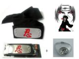 Naruto Anime Headband And Ring