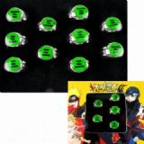 naruto anime ring set