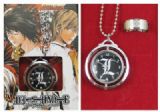 death note anime watch and ring