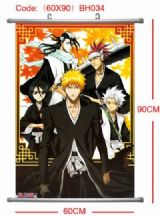 bleach anime wallscroll