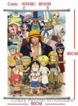 One Piece anime wallscroll