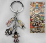 one piece anime keychain