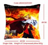 fullmetal alchemist anime cushion