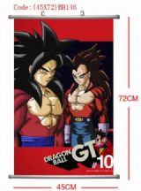 dragon ball anime wallscroll