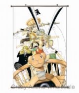 One Piece anime wallscroll