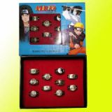 Naruto Anime ring set