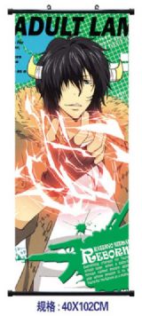 Hitman Reborn anime wallscroll