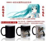 Miku anime hot and cold color cup 
