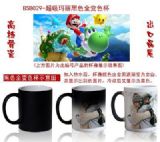 Super mario anime hot and cold color cup 