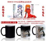 EVA anime hot and cold color cup 