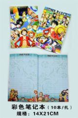 one piece anime notebook