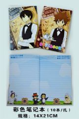 Hitman Reborn anime notebook