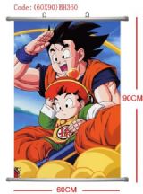 dragon ball anime wallscroll