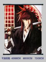 bleach anime wallscroll