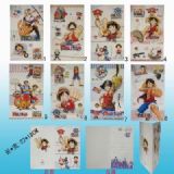 one piece anime greeting cards