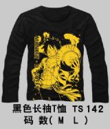 one piece anime long t-shirt