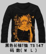 bleach anime long t-shirt