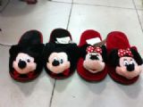mickey anime plush slipper