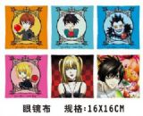 Death note anime glass cloth