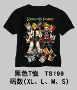 kingdom hearts anime t-shirt