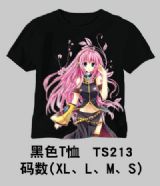miku.hatsune anime t-shirt black