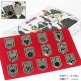 bleach anime brooch set