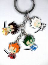 Bleach 4 Pendant Colourful Key Chain