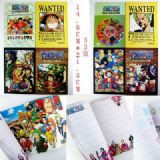 One Piece Notebook(price for 4 pcs a set)