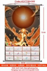 Naruto Calendar Wall Scroll