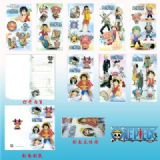 one piece anime greeting cards