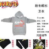 Naruto M Hooded Sweater (gray)