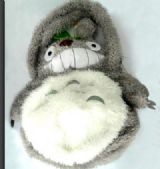 totoro anime plush hand bag